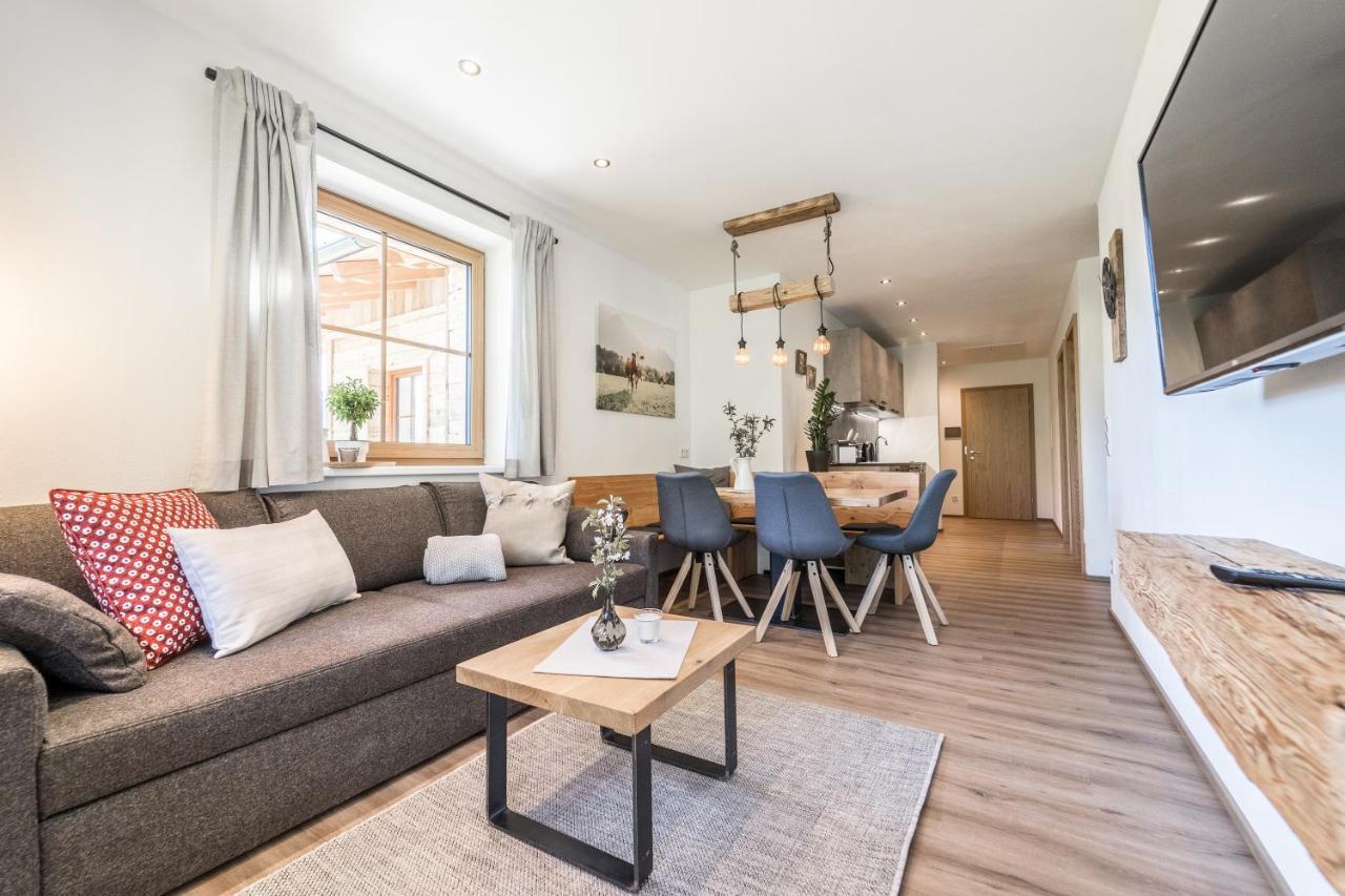 Bio Bauernhof Oberhinterberg Appartement Annaberg im Lammertal Luaran gambar