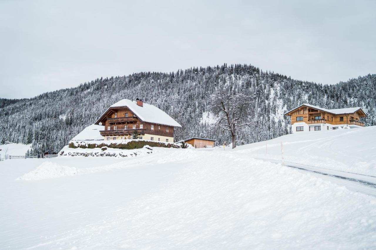 Bio Bauernhof Oberhinterberg Appartement Annaberg im Lammertal Luaran gambar